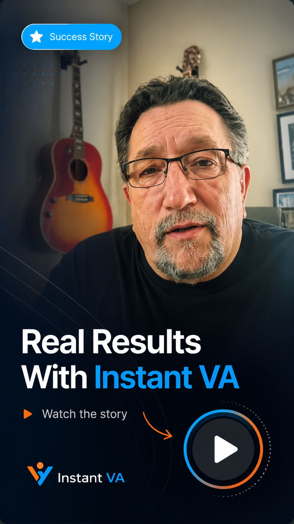Instant VA portrait testimonial thumbnail